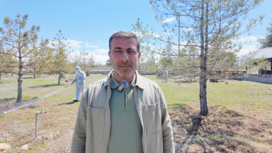 Çiçek Mahalle Muhtarı Davut Doğan